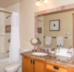 Master Ensuite with double sinks and granite.