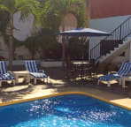 shared pool and courtyard
