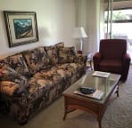 Comfortable couch and recliner