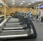 Work out room and keep up with current events