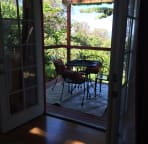 private deck area