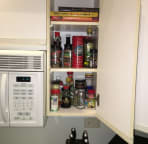 Many spices and condiments