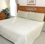 King Master Bedroom with flat screen tv