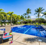 Get in your exercise by getting in the laps or just relax poolside ready a book.