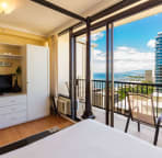 The view from the master bed - gorgeous!