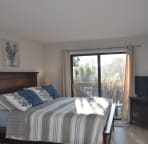 Master Bedroom - 1 king bed, private bath and access to 1 of 2 balconies