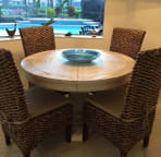 Breakfast Nook - Overlooks Swimming Pool
