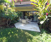 The back lanai is very private. There are no walkways or traffic behind our unit