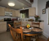 Full kitchen...bbq on patio