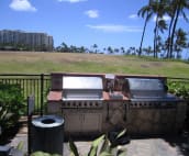 Poolside BBQ Area