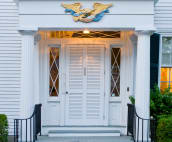 Captain Morse House Front Door on Morse Street