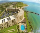 Aerial view of Menehune Shores