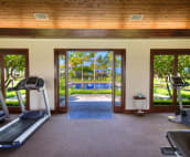 No better view while working out!