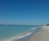 There are literally miles of beach for your morning walk