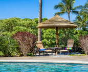 Soak up the sun by the large resort style lagoon pool or take a refreshing dip.