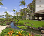 Garden with Beach Tower (Koi Pond)