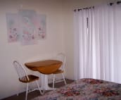 A place to play cards in Upstairs Master Bedroom (Bedroom 2)