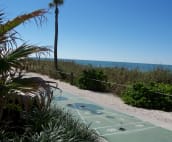 Shuffleboard by the beach