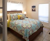 Downstairs bedroom, now king size bed