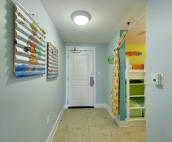 Hall at bunk