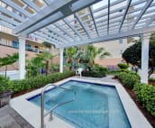 Square Hot Tub