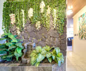 Entrance water feature