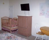 Baby Crib - upstairs Master Bedroom