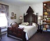 Lydia' Room - Carved Mahogany Bed circa 1865