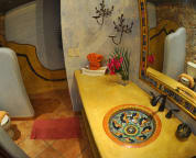 guest bathroom off the main floor