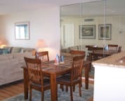 Dining room - there are extra chairs to seat up to six