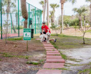 Dog Friendly, ask for details, pet area for furry family members next to the building.