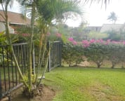 Private outside area by back lanai