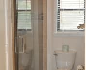 Beautifully renovated Master Bath - full tile extra large shower