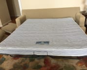 front view of pull out couch mattress