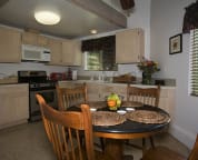 Full kitchen...bbq on patio
