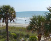 Far view of beach