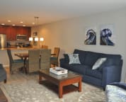 View into kitchen/open concept