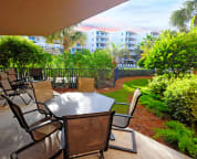 Our Patio, totally private!