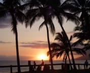 For a change walk down to Kamaole III Beach and see the sunset from there.