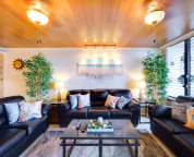 Lounge with sofas