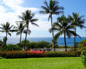 Spectacular, wide ocean view from the lanai of G105. Enjoy view from AM to PM.