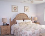 Master suite with new king-size pillow-top Jamison "Marriott" matress