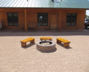 Cabin and Fire Pit