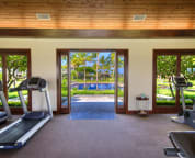 No better view while working out!