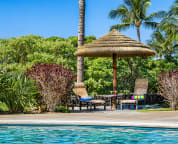 Soak up the sun by the large resort style lagoon pool or take a refreshing dip.