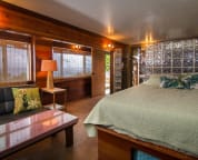First Floor Bedroom #3 with 1/2 bath and private entrance.