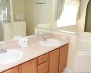 King Master Bath with soaking tub and shower