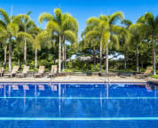 Another glistening shot of the quiet lap pool ideal for relaxing and quiet times!