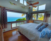 The Master bedroom has a King bed and the most amazing views!