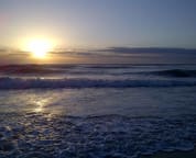 Wonderful ocean sunrises. It's worth getting up early to see this.